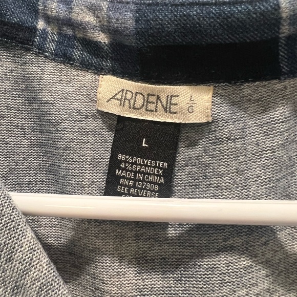 Blue Plaid Button Shirt - Picture 3 of 3